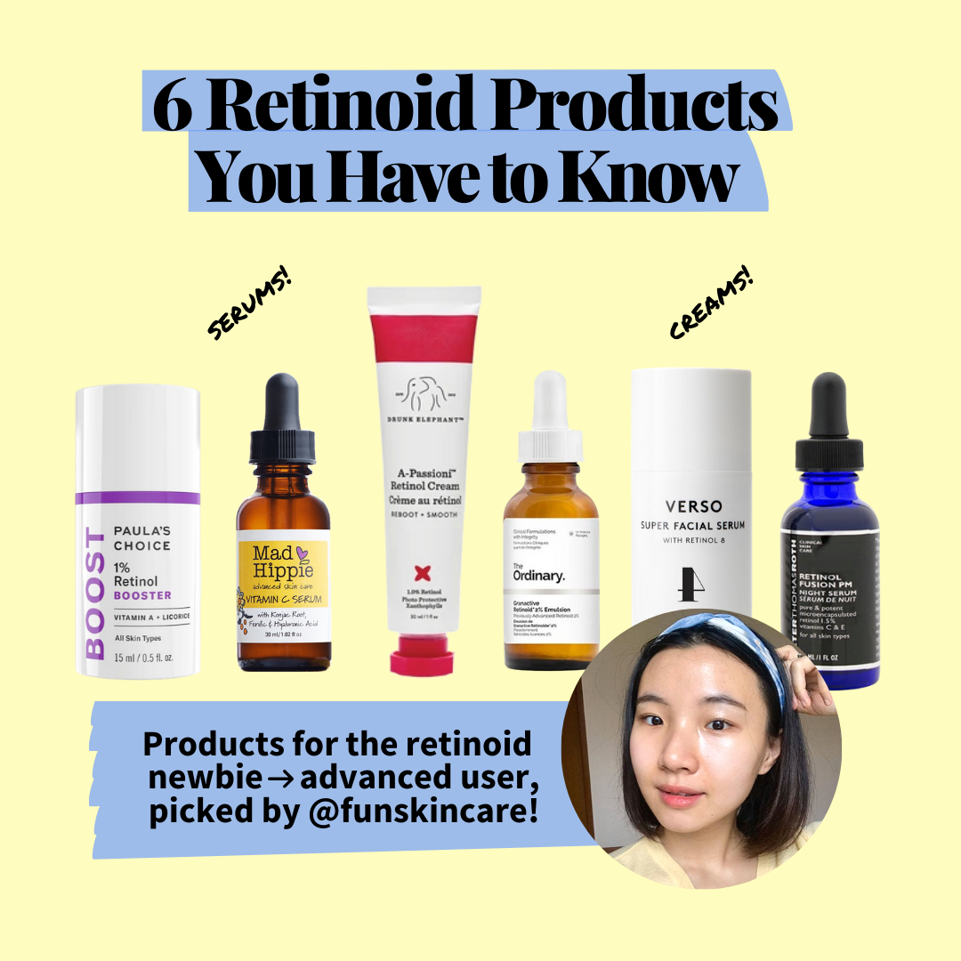 6 Retinoid Products You Need To Know Picky Skincare Blog