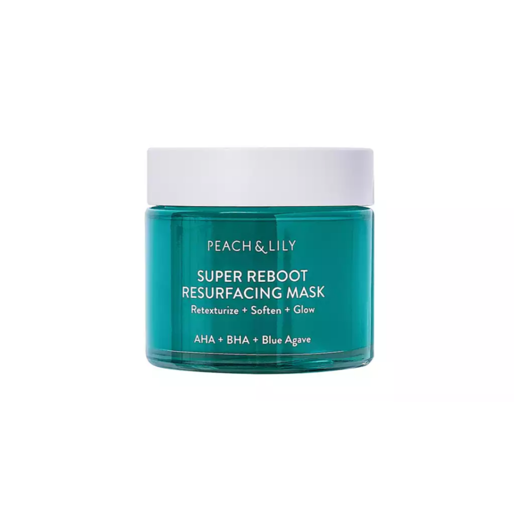 Peach & Lily - Super Reboot Resurfacing Mask contains hyaluronic acid