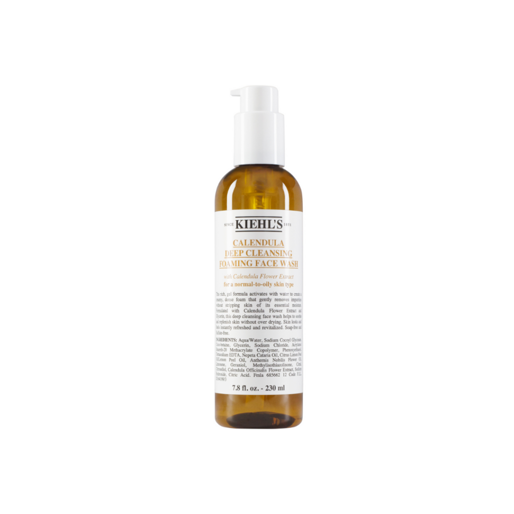 Kiehl’s Calendula Deep Clean Foaming Face Wash
